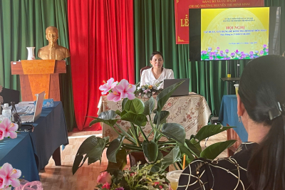 Tập huấn chuyên môn: Nâng tầm chất lượng kiểm tra, đánh giá học sinh