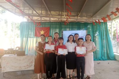 SÔI NỔI HỘI THI “RUNG CHUÔNG VÀNG” TIẾNG ANH KHỐI 5 CHÀO MỪNG NGÀY QUỐC TẾ PHỤ NỮ 8/3