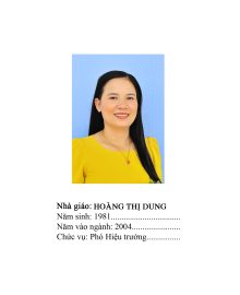 Hoàng Thị Dung