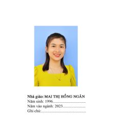 Mai Thị Hồng Ngân