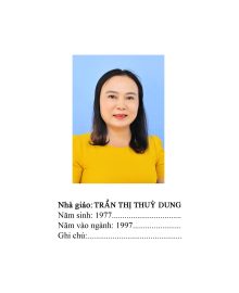 Trần Thị Thùy Dung