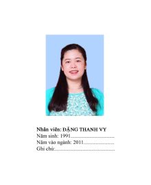 Đặng Thanh Vy