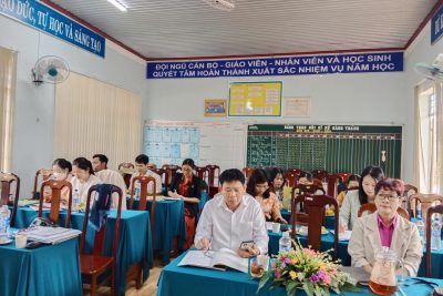 TRƯỜNG TIỂU HỌC NGUYỄN THỊ MINH KHAI TỔ CHỨC CHUYÊN ĐỀ CỤM 4.